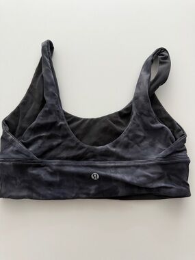 lululemon athletica Black Sports Bra - Minimal Scoop Support